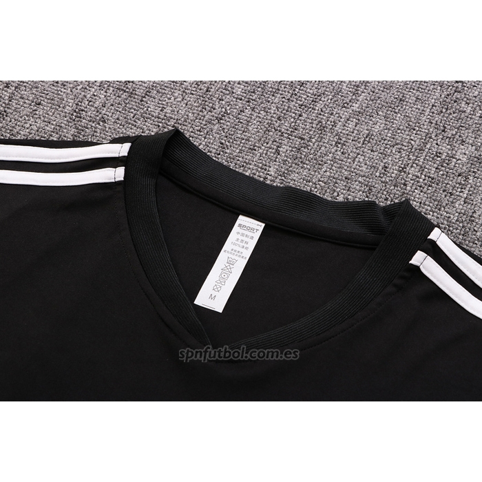 Chandal del Real Madrid Manga Corta 2022-2023 Negro y Purpura